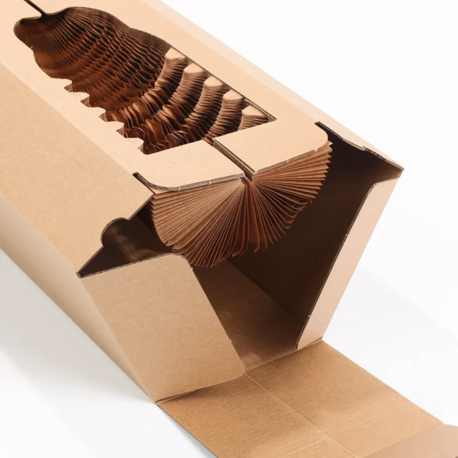 Corrugated Wine Box with Honeycomb Cushioning 3