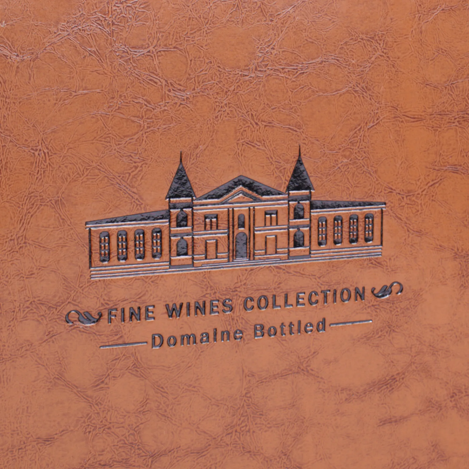 Faux Wood & Leather Double Wine Box 3
