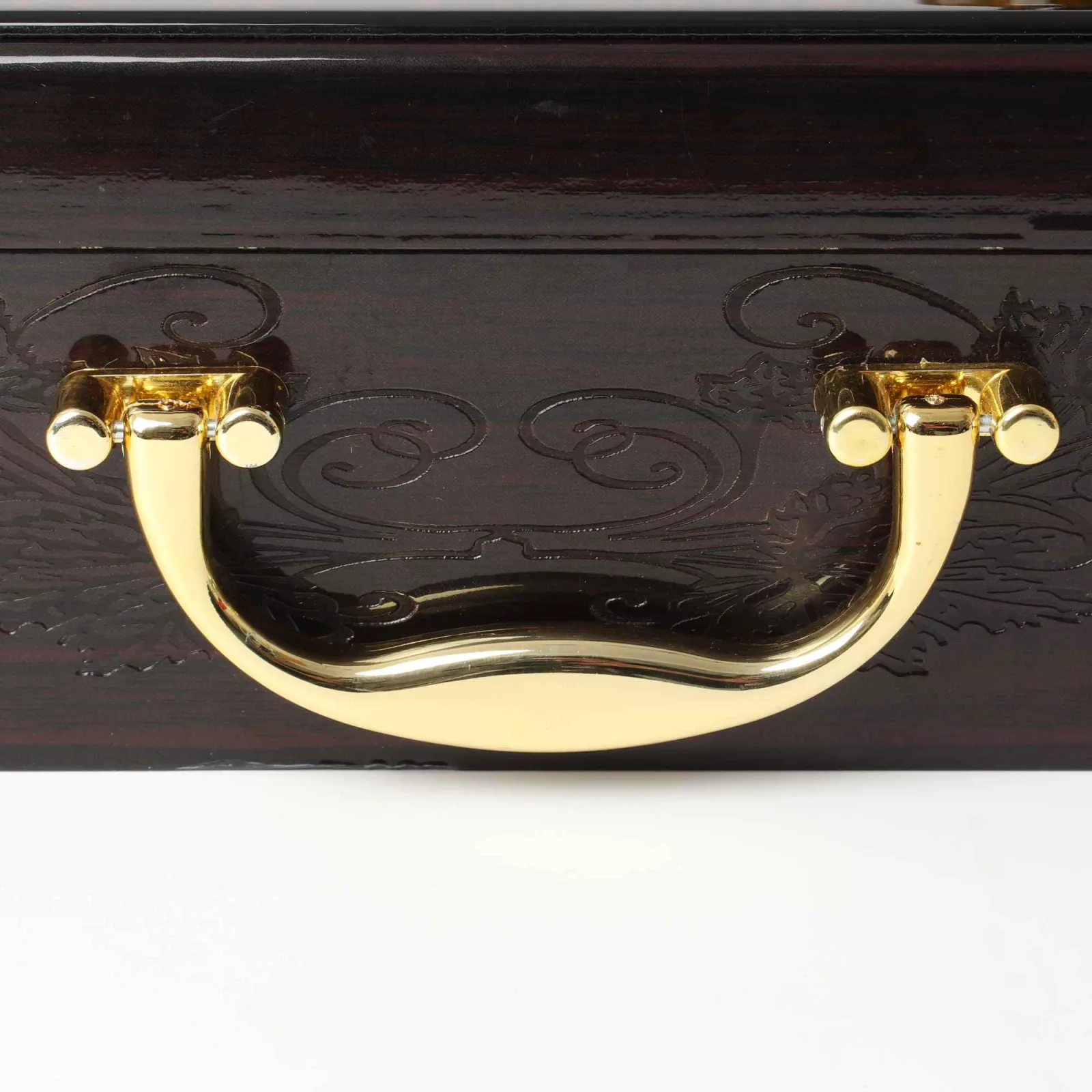 High Gloss Lacquer 4-Bottle Wooden Wine Box 5